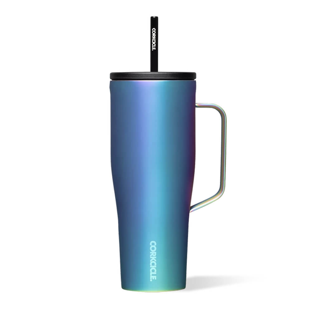 Corkcicle 30 oz Cold Cup XL Tumbler with Straw - Latte