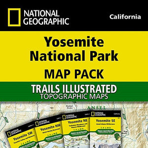 Yosemite National Park Map Pack - Wanderer's Outpost