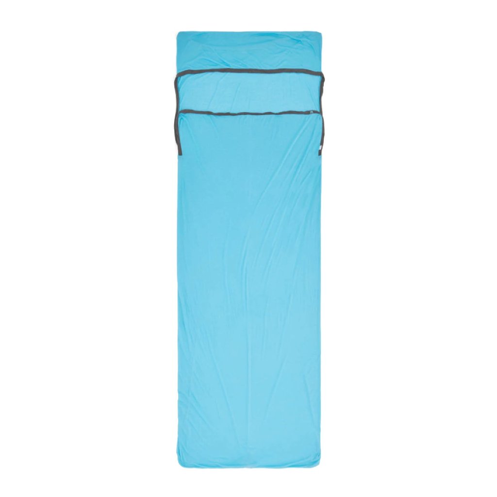 Breeze Sleeping Bag Liner - Rectangle w/Pillow Case Sleeve - Wanderer's Outpost