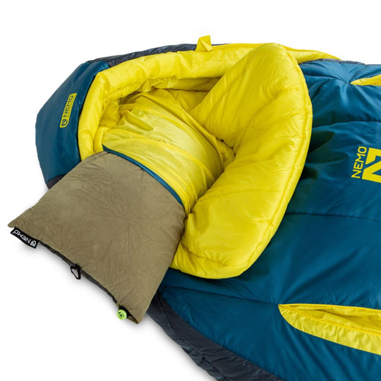 Forte Mens 20 Endless Promise Sleeping Bag (Abyss/Green Sheen) - Wanderer's Outpost