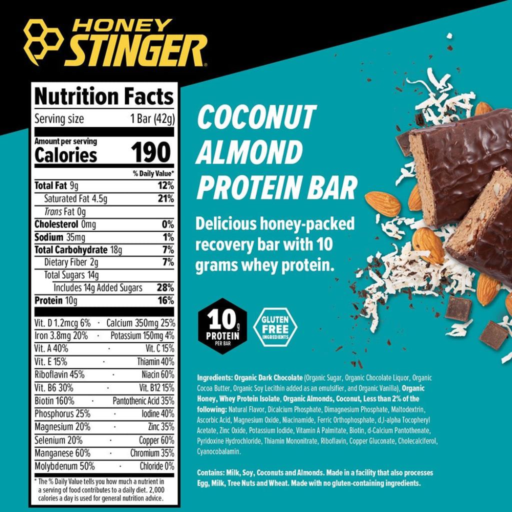 Honey Stinger Protein Bar - Wanderer's Outpost