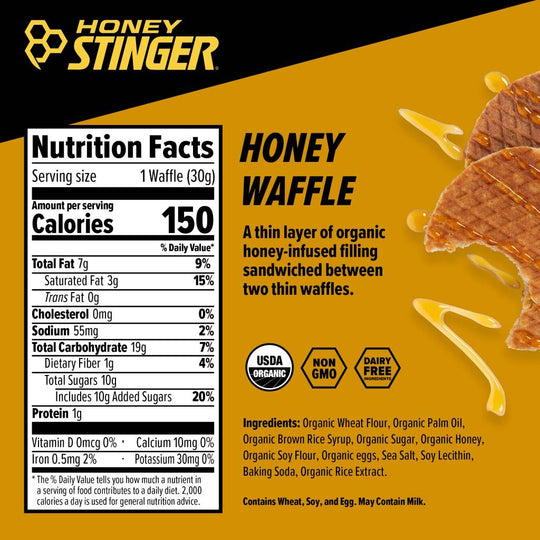 Honey Stinger Waffles - Wanderer's Outpost