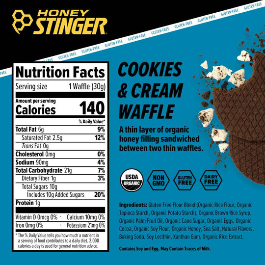 Honey Stinger Waffles - Wanderer's Outpost