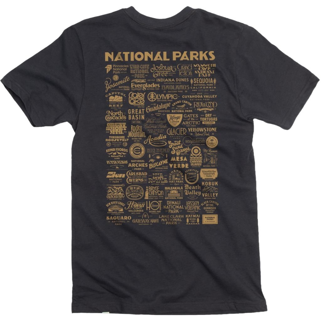 National Park Type Tee Shirt (Unisex) - Wanderer's Outpost