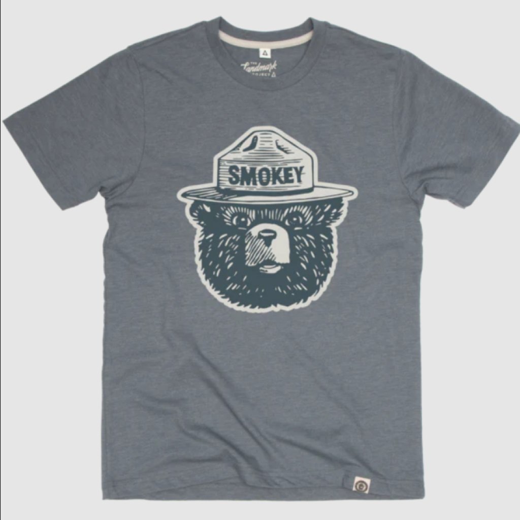 Smokey Logo T Shirt (Unisex) - Wanderer's Outpost