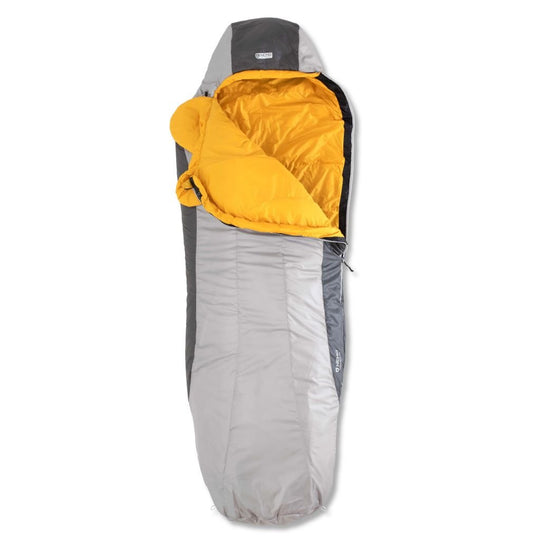 Tempo Mens 35 Sleeping Bag (Paloma Gray/Mango) - Wanderer's Outpost