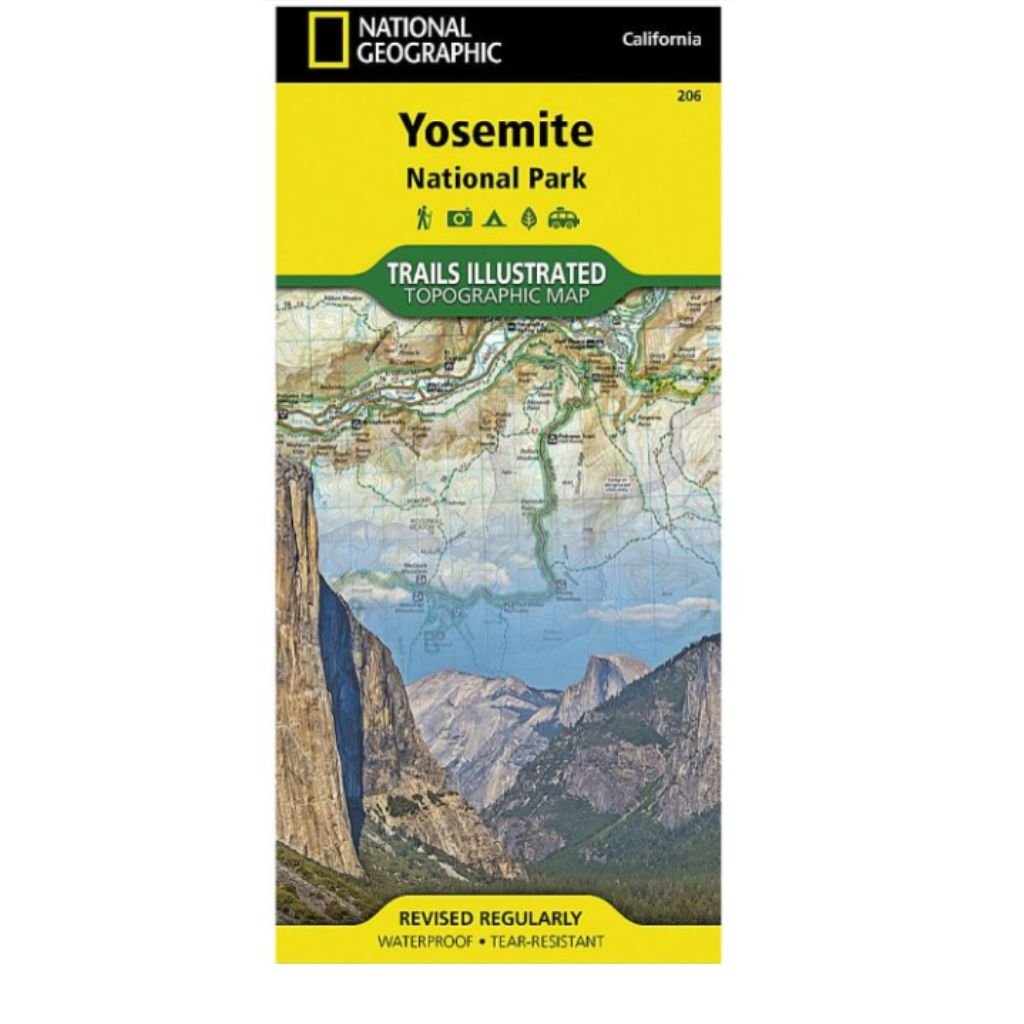 Yosemite National Park Map - Wanderer's Outpost
