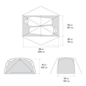 Aspect 2 Person Tent - Wanderer's Outpost