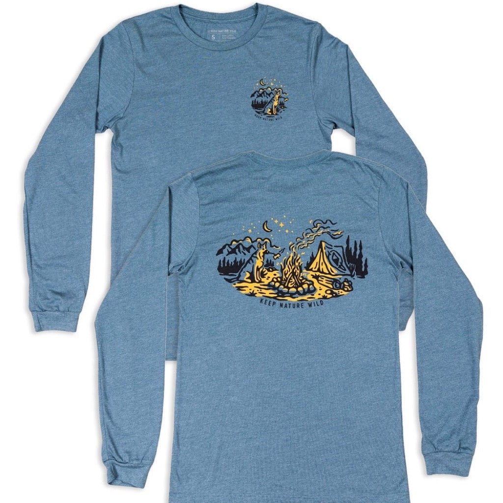 Campfire Dog Long Sleeve (Unisex) - Wanderer's Outpost