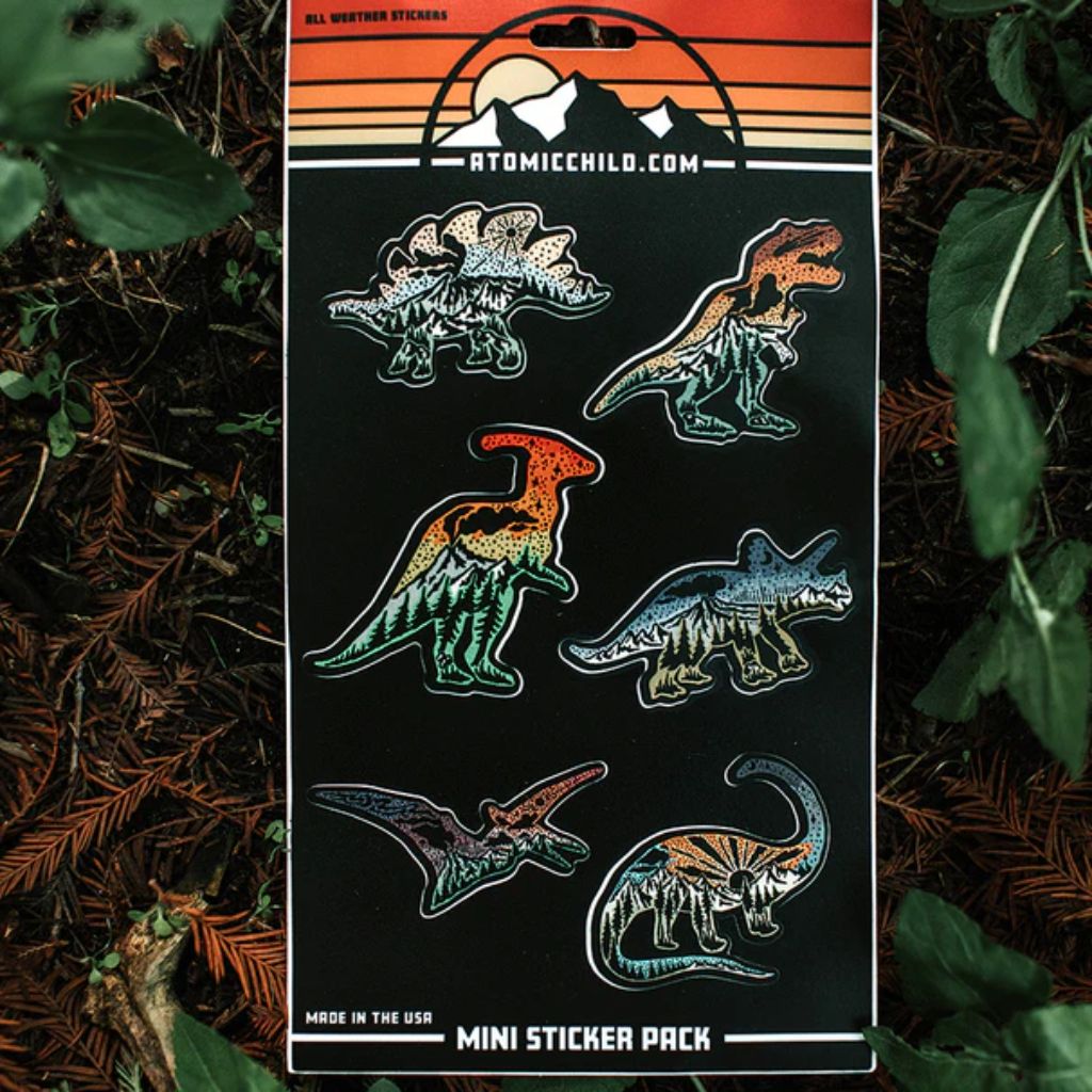 Dino Mini Stickers - Wanderer's Outpost