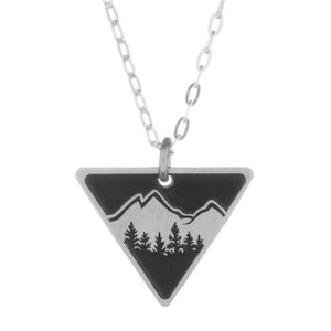 Explorer Small Triangle Necklace - Wanderer's Outpost
