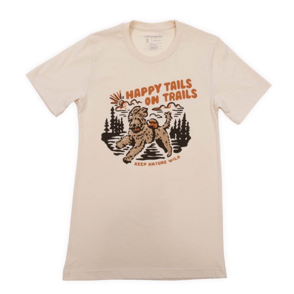 Happy Tails on Trails Forest Short Sleeve (Unisex) - Wanderer's Outpost