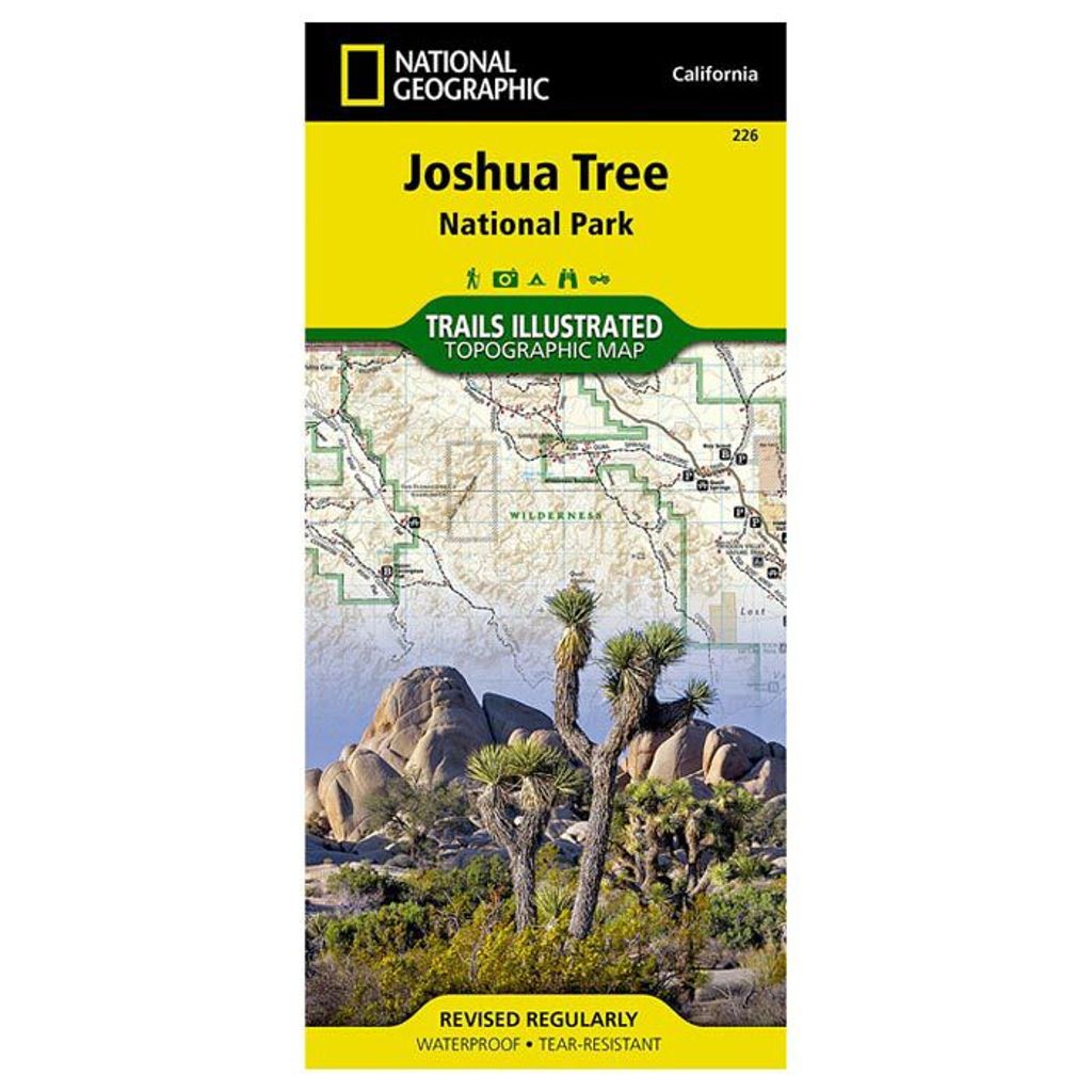 Joshua Tree Nat'l Park Map - Wanderer's Outpost