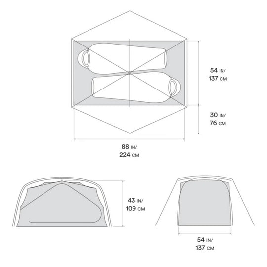 Mineral King 2 Tent - Wanderer's Outpost