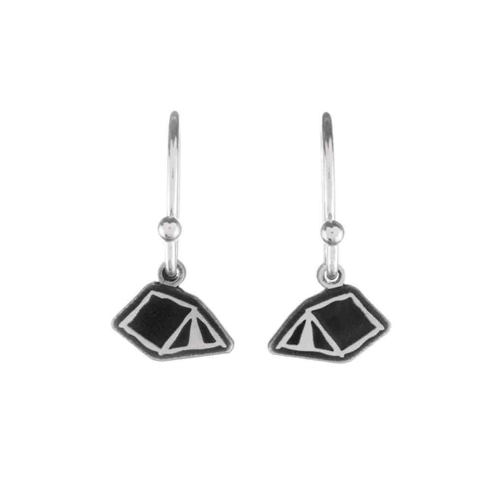 Tent Dangle Earrings - Wanderer's Outpost