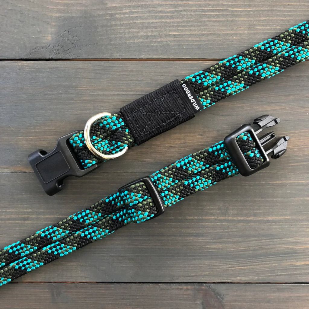 Wilderdog Rope Collar Granite - Wanderer's Outpost